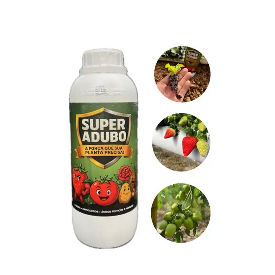 Super Adubo/ Adubo Foliar/ Bioestimulante/ Fertilizante 1 L