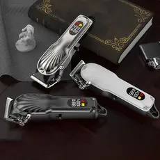 Máquina De Cortar Cabelo e Barba Profissional Portátil