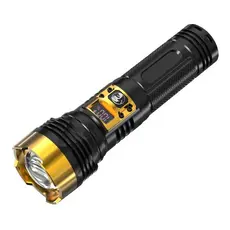 Lanterna Led Recarregável Usb Zoom 2000x Bateria 8hrs Camping