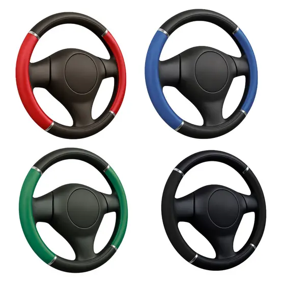 Capas de Volante 38cm Universal Lisa Macia Antiderrapante