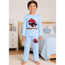 Pijama Infantil Masculino Personagem Confortável Inverno