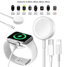 Carregador Relógio Magnético Por Indução USB/TIPO C Smartwatch Apple Watch Original