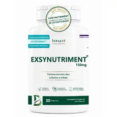 Exsynutriment® 150 mg Silício Orgânico, 30 Cápsulas, Forma Hidrossolúvel e Ativo Original com Selo de Autenticidade – Bo