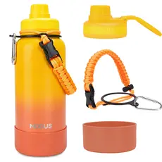 MODUS Garrafa Térmica Esportiva De Aço Inoxidável Com Isolamento A Vácuo De 1000ml