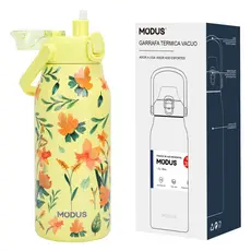 MODUS Garrafa Térmica De Viagem Inox 1700ml Com Isolamento A Vácuo Estampa Exclusiva