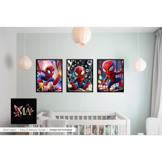 Quadros Decorativos Spider Man Para Sala Quarto Escritório Decoração