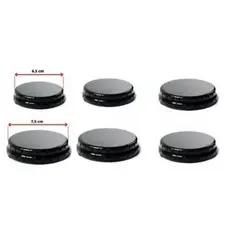 6 espalhadores Tampas para Boca de Fogão Esmaltec Caribe, 4 pequenas /2 Grandes