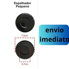 1 tampinha pequena Bocas Espalhador Tampinha Tampa Brastemp Eva Erva Doce Preto Esmaltado Novo