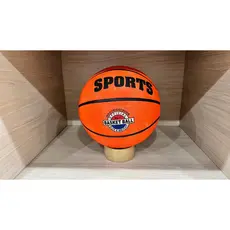 Bola De Basquete Art Sports Tamanho 7 Borracha Para Jogo Profissional Cor Laranja