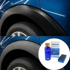 Vitrificador De Plásticos Automotivos 50ml Restaurador Hidrofóbico Proteção UV