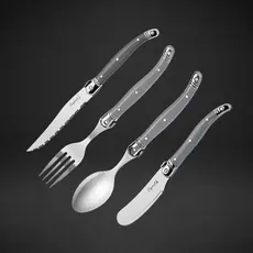 Faqueiro Inox Laguiole La Tour 34 Peças Premium Serviço Completo