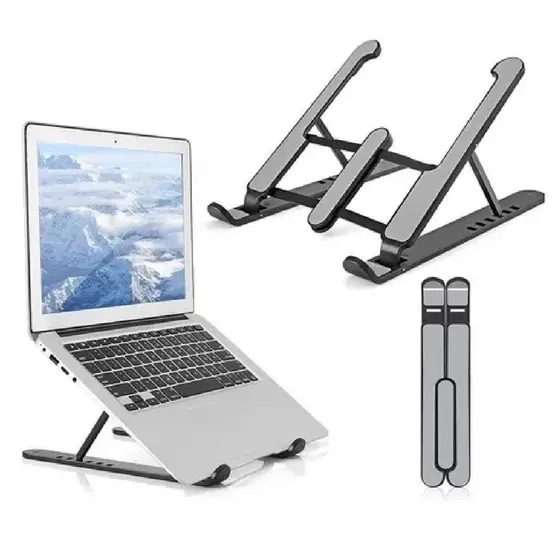 Suporte Notebook Base Regulável Premium Home Office Plástico
