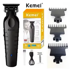 Barbeador Eletrico Novo Embalagem Km-2299 Professional Hair Trimmer Detailer Barber Electric - Bivolt