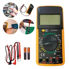 Multimetro Digital Profissional Medidor Capacitor Capacímetr Com Pilhas