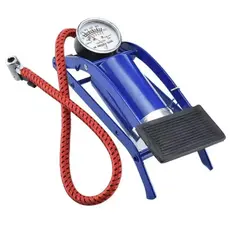 Bomba De Ar Com Pedal Tanque Alta Pressão Para Encher Pneus Bike Carro Bicicleta Bola Colchão