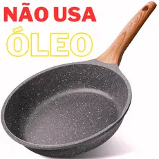 Frigideira Ceramica Antiaderente Fogão Cooktop Indução E Gás universal na cozinha 24cm