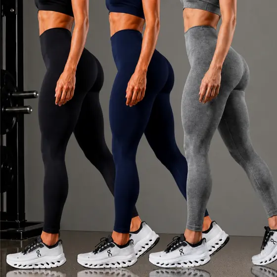 Kit 3 Calças Legging Feminina Cintura Alta e Modeladora Quentinha e Confortavel