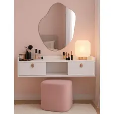 Penteadeira Rack suspenso Eauty hall home para quarto maquiagens make up Tv bancada  organizador