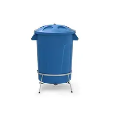 LIXEIRA - CESTO DE 60 LITROS COM PEDAL -COMPORTA SACO DE 100L