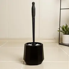 Escova Sanitária com Suporte – Limpeza Higiênica e Eficiente para Banheiro