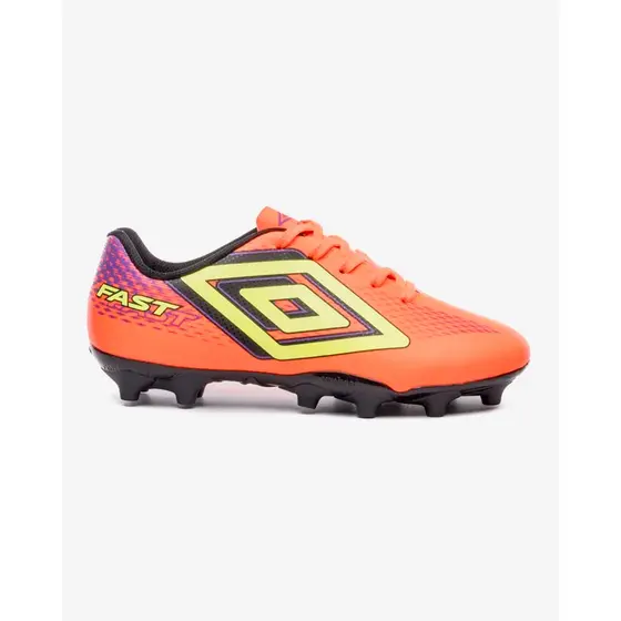 Chuteira Campo Umbro Fast II Jr Original Futebol Com Cravo