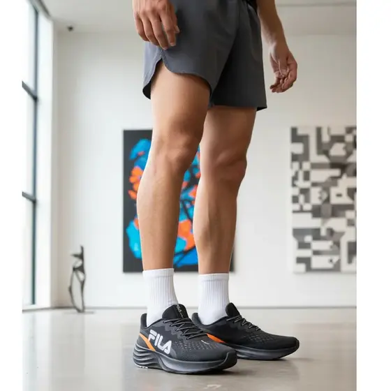 Tênis Fila Esportivo Racer Comet 2 Confortável Corrida Treino Academia Masculino Feminino