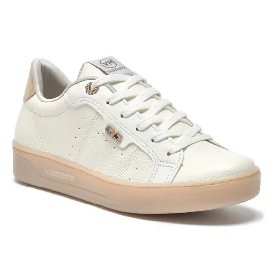 Tênis Feminino Via Marte Sneaker Casual Clássico Original Sola Gel Confortável Palmilha Macia