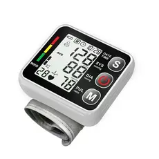 Medidor Pressão Digital De Pulso Com Voz Monitor Inteligente