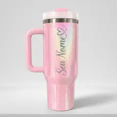 Copo Térmico 1200ml - Personalização a Laser - Nome - Logo - Time