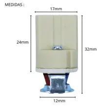 Kit 10/20 Soquete G9 Para Lampada G9 Halopim Com Base Metalica ARANDELAS PENDENTES LUSTRES