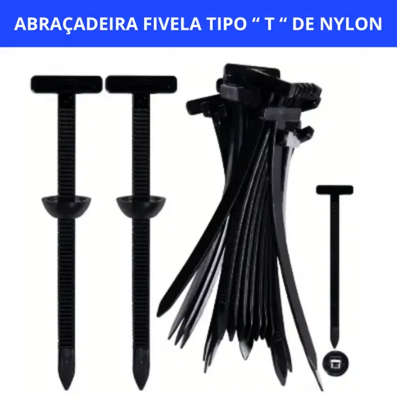 Abraçadeira Nylon Enforca Gato com Fivela Reforçada Cinta Plástica Universal Travamento Automático
