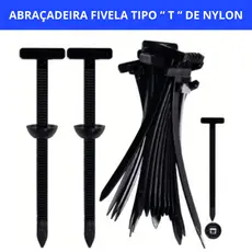Abraçadeira Nylon Enforca Gato com Fivela Reforçada Cinta Plástica Universal Travamento Automático