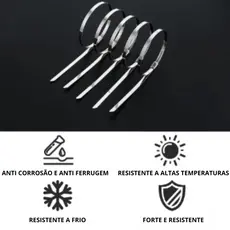 ABRAÇADEIRA AÇO INOX  10MM 25/50/100 Pçs DURÁVEL FITA RESISTENTE GRAU INDUSTRIAL ENFORCA GATO