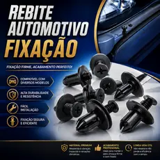 Rebite Plástico com Parafuso Automotivo Fixador de Para-choque Forro e Acabamento Clip de Retentor