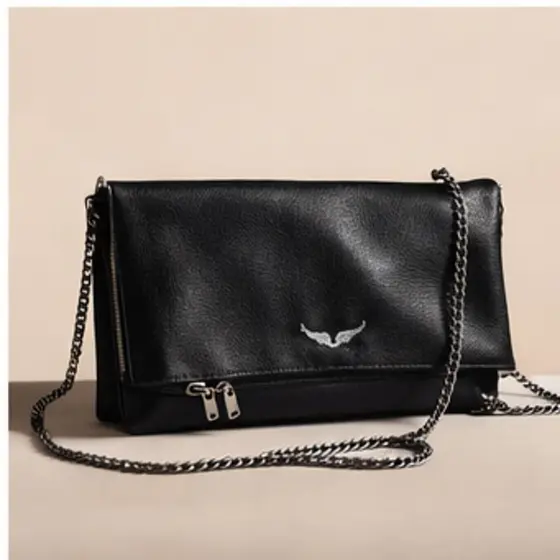 Bolsa Zadig Pequena Elegante TikTok Viral Com Duas Correntes Compacta Luxo Feminina