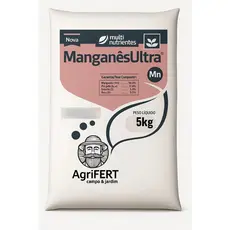 5kg Adubo Fertilizante Sulfato de Manganês Foliar Solúvel