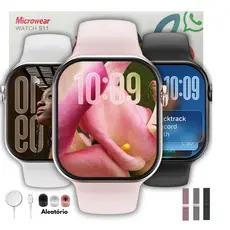 Relógio Smartwatch S11 47mm Microwear Serie 11 Responde Whatsapp + Brindes