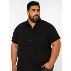 Camisa VISCOLINHO social manga curta Extra Grande Plus Size Social Masculina  Premium Luxo verao