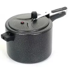 Panela de Pressão 4,5 Litros ASJ Preta Craqueada - Polida Envio Imediato