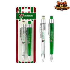 CONJUNTO 2 CANETAS ORIGINAL DO FLUMINENSE