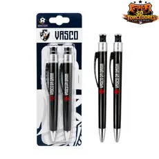 CONJUNTO 2 CANETAS ORIGINAL/OFICIAL VASCO DA GAMA