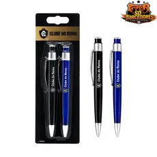 CONJUNTO 2 CANETAS CLUBE DO REMO OFICIAL