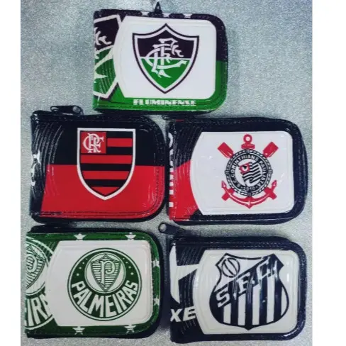 Carteira Masculina de Times BR - Couro Sintético