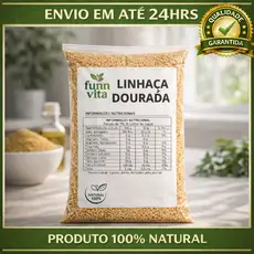 LINHAÇA DOURADA NACIONAL SEMENTE PURO NATURAL PREMIUM - FUNN VITA