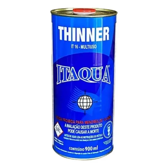 Thinner Diluente Limpeza Multiuso It-16 900ml Itaquá