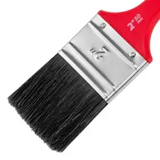 Pincel  Para Tintas Esmalte E Oleo Cerdas Pretas 1pc Mtx