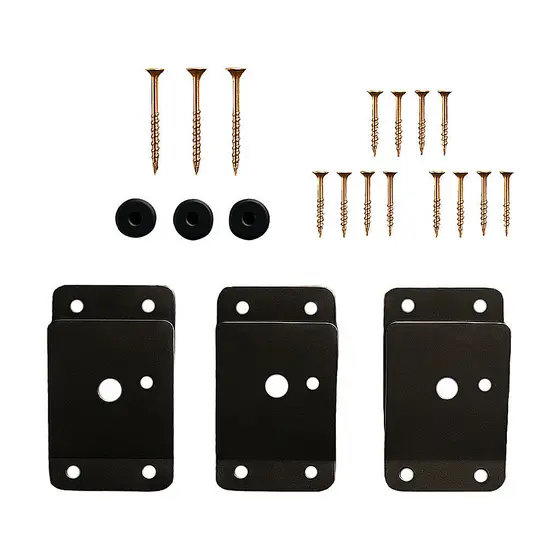 Fixação Suporte Para Pés De Mesa Ideal Para Tampo MDF E Mesas De Apoio