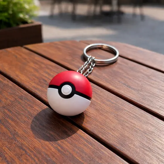 Chaveiro Pokebola Pokémon em 3D Resistente