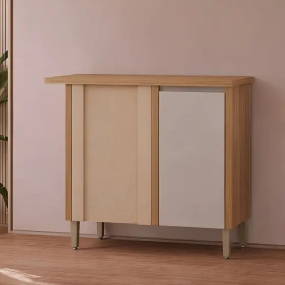 Balcão de Canto com Tampo Allure Linea Brasil 100% MDF