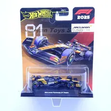 Hot Wheels Premium Fórmula 1 F1 2025 McLaren Equipe 81